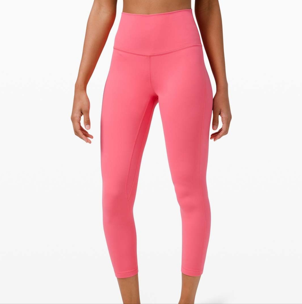 Lululemon Align Pant 25" Guava Pink Double Lined